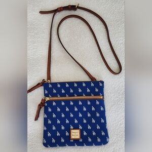 *SOLD OUT* Dooney & Bourke Los Angeles Dodgers Baseball MLB Crossbody Purse Bag